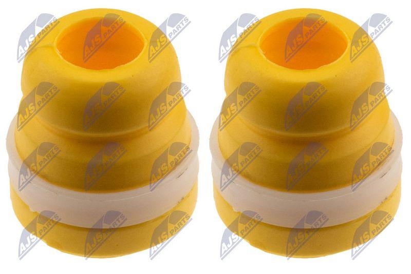 Tampon cauciuc, suspensie Opel Combo 2001-2012, Corsa 2000-2009, Meriva 2003-2010; set, partea din fata; 24403535; NTY, aftermarket