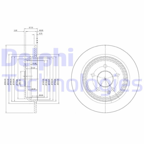 DELPHI Disc frana