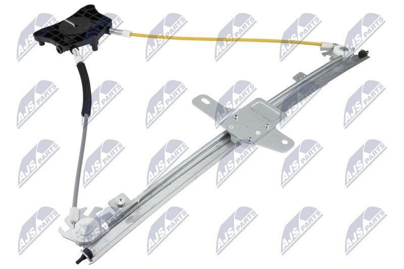 Macara geam Peugeot 407 2004-2010; partea din fata, stanga; 9221Q6; NTY, aftermarket