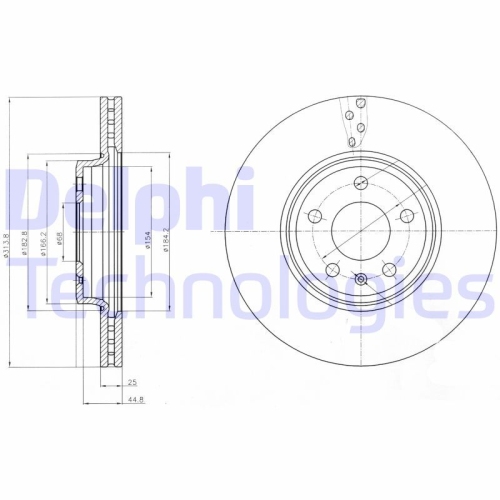 DELPHI Disc frana