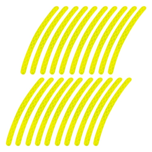 Autocolante reflectorizante pentru rotile masinii