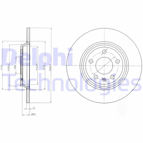 DELPHI Disc frana