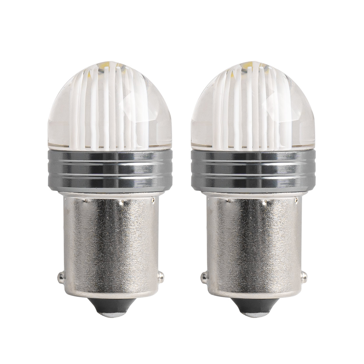 Bec LED Standard P21W 9SMD 12V, 6000K, 2 buc, AMiO