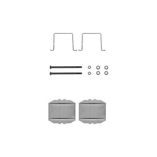 Set accesorii placute frana Delphi LX0122, parte montare : Punte Spate
