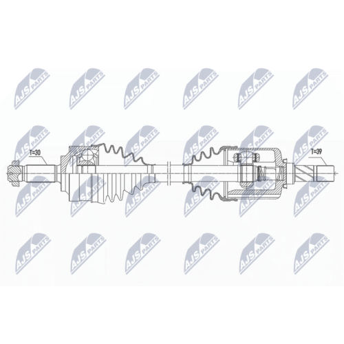 Planetara Mercedes Vito W447 109cdi, 110cdi, 111cdi, 114cdi 2014-, Marco Polo Camper 160cdi, 170cdi, 180cdi, 200cdi 2015-, Fata, Stanga, CV Manuala, A4473301900