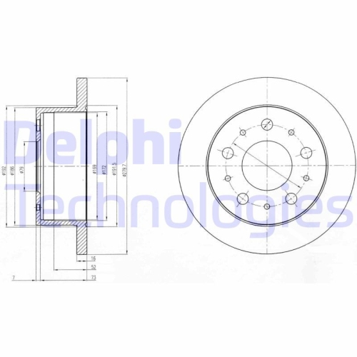 DELPHI Disc frana