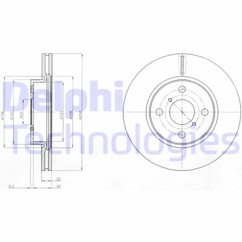 DELPHI Disc frana