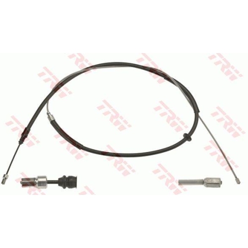 Cablu frana mana Renault Megane 3 Coupe (Dz0/1), 11.08-, Megane 3 Hatchback Van (Bz), 11.08-08.15, Megane 3 Liftback (Bz0/1, B3), 11.08-, Stanga=Dreapta, pt frana disc, TRW