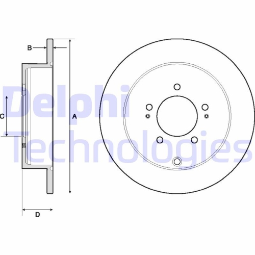 DELPHI Disc frana