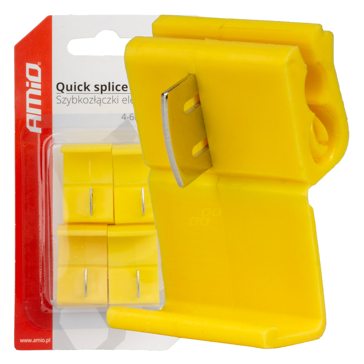 Cuplaje electrice pentru imbinari rapide 04-6mm2 24A 4 buc/blister