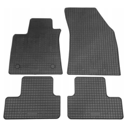Set covorase auto din cauciuc Renault Megane 4 2016-, Negre