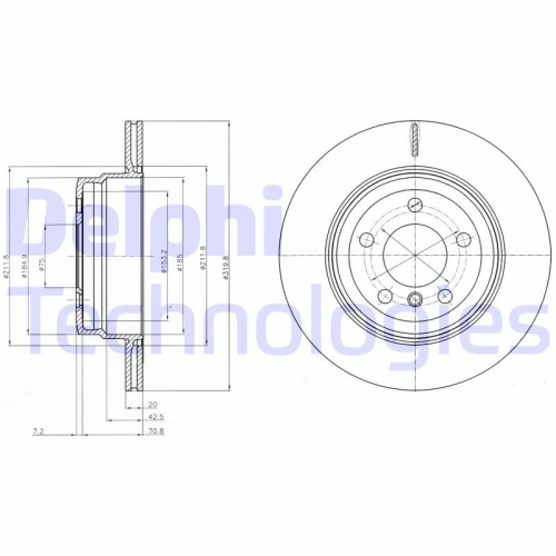 DELPHI Disc frana