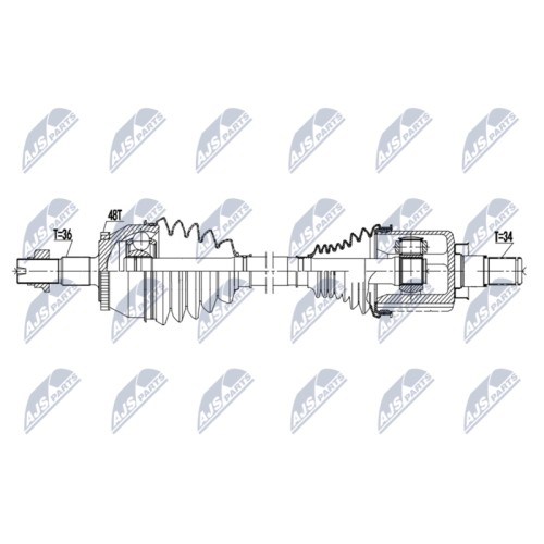 Planetara Mg Hs 1.5t 2018-, Stanga, CV Automata, 10281281