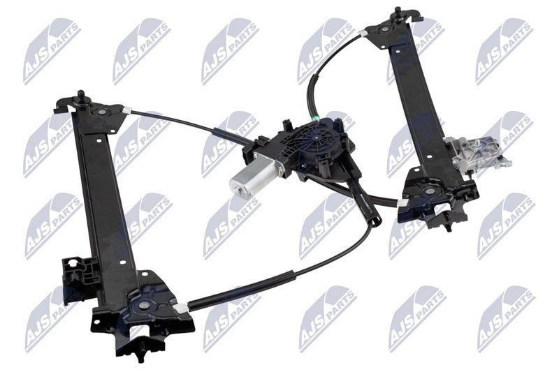 Macara geam Tesla S 2012-2021; partea din fata, dreapta, cu motoras; 6006651-00-E; NTY, aftermarket