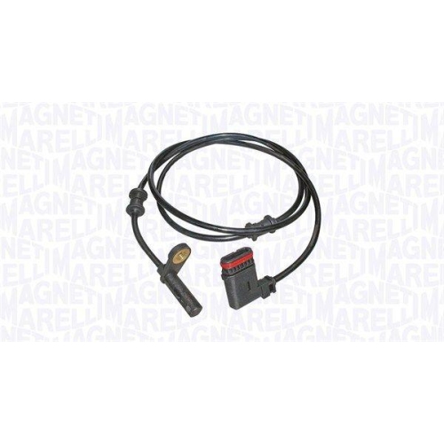 Senzor ABS Mercedes Clasa C (W203) 05.00-12.07, Clasa C Coupe (Cl203) 03.01-06.11, Clasa C T-Model (S203) 03.01-08.07, Clasa CLC (Cl203) 05.08-06.11, Clk (C209) 05.02-03.10, Clk Cabriolet (A209) 06.02-03.10, Spate, Dreapta, MAGNETI MARELLI