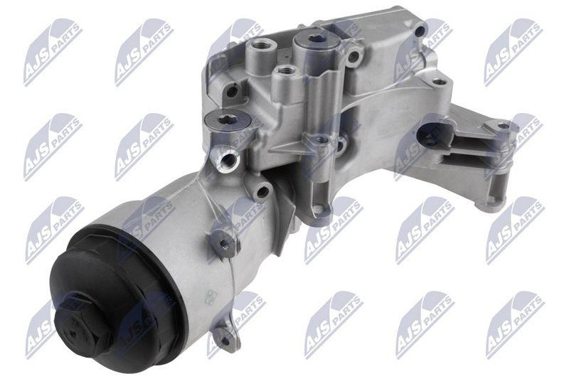 Capac, carcasa filtru ulei BMW Seria 320i, 323i, 325xi, 328i, 330i, 330xi 1997-, 520i, 523i, 525i, 530i 1995-, 520i, 525i, 530i 2001-, 728i 1995-, 730i 2003-, X3 2.5, 3.0 2003-, X5 3.0 2000-, Z3 2.8, 3.0 1998-, Z4 2.2, 2.5, 3.0 2002-; 11421713838; NTY