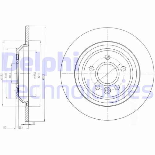 DELPHI Disc frana