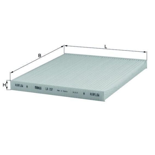 MAHLE Filtru, aer habitaclu