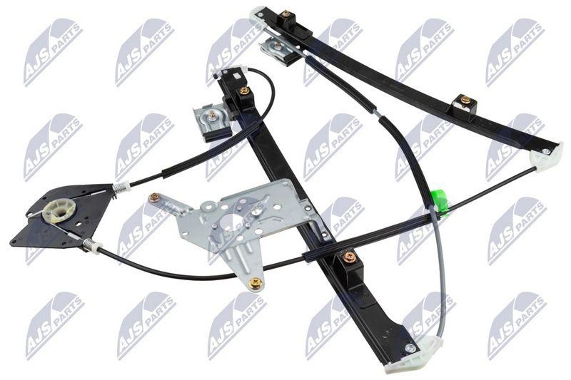 Macara geam VW Lupo 1998-2005, Seat Arosa 1998-2004; partea din fata, stanga; 6X0837461A; NTY, aftermarket