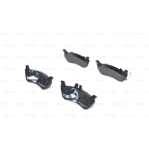 Set placute frana Bosch 0986424708, parte montare : Punte Spate