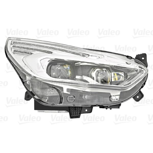 Far Ford Galaxy, 10.2015-, partea Dreapta, cu sistem iluminat in curba; LED; electric; argintiu; cu unitate control lumina viraje; cu unitate control LED, VALEO