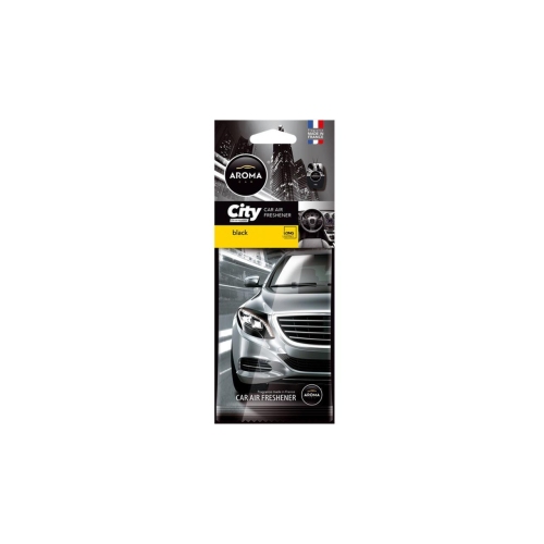 Odorizant auto aroma, aroma city card black