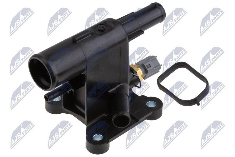 Termostat cu carcasa Ford Focus III 2.0 2011-, Galaxy II 2.0 2010-; CP9Z8K556B; NTY, aftermarket