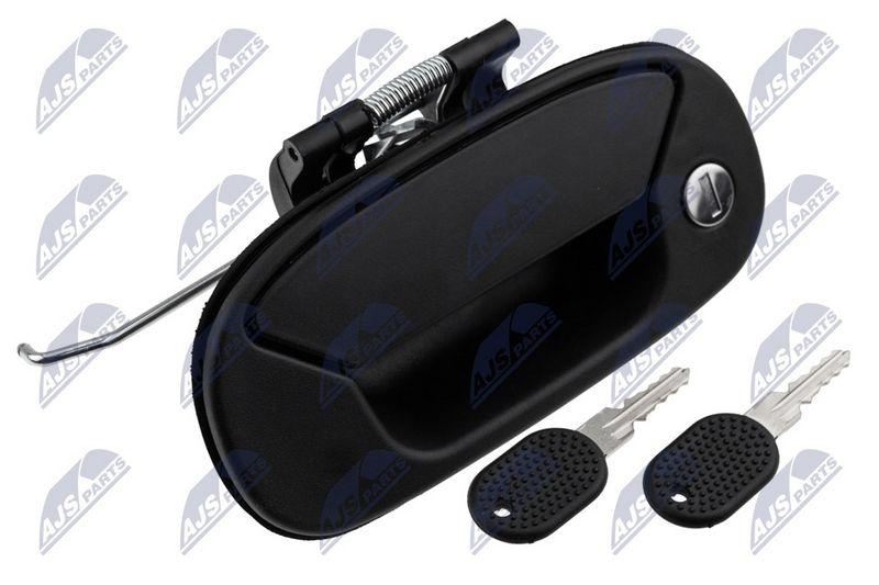 Maner deschidere haion Fiat Doblo 2000-2010; cu doua chei; 735309970; NTY, aftermarket