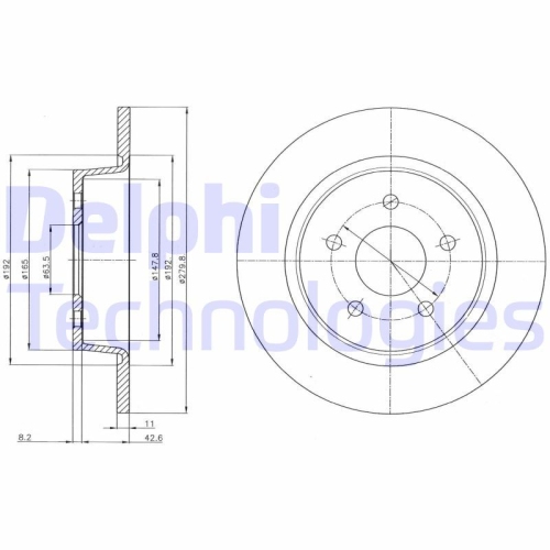 DELPHI Disc frana