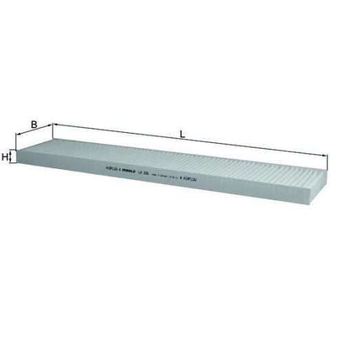 MAHLE Filtru, aer habitaclu