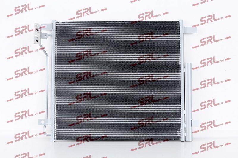 Condensator climatizare AC Jeep Grand Cherokee 21-, motor: 2.0 T, 3.6 V6, 5.7 V8, Condensator cu filtru uscator ; PHEV, 605(685)x555x16, SRLine, miez si rezervor din aluminiu brazat, 68377850AA