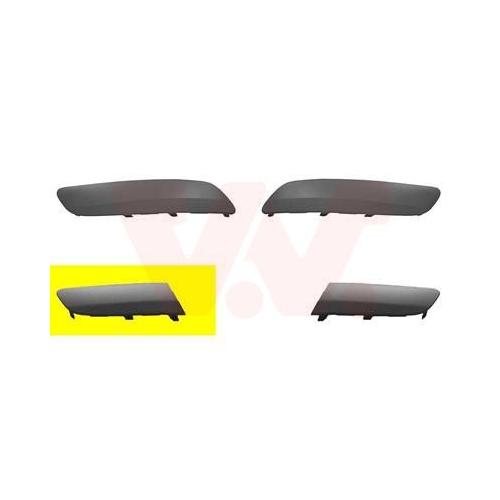 Bandou bara protectie Vw Golf 5 Variant (1k5), Jetta 3 (1k2) Van Wezel 5886584 parte montare : dreapta, fata