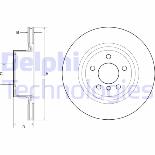 DELPHI Disc frana