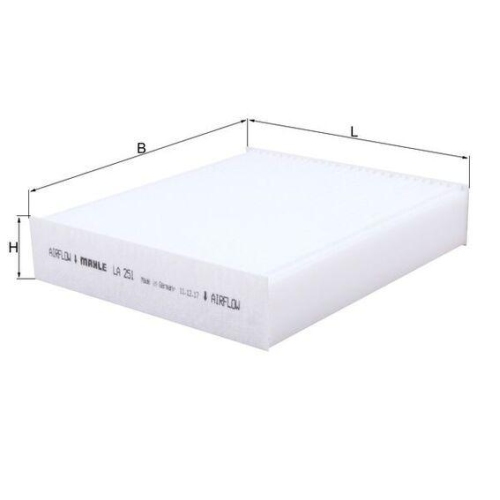 MAHLE Filtru, aer habitaclu