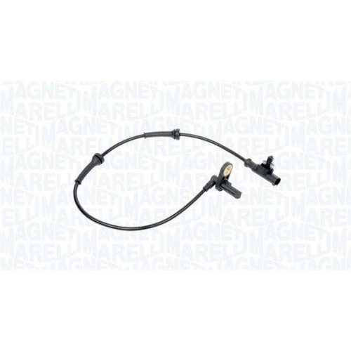 Senzor ABS Nissan Micra C+C 3 (K12) 08.05-06.10, Micra 3 (K12) 03.02-06.10, Note (E11 Ne11) 01.05-08.13, Note (E12) 09.12-, Spate, Dreapta, MAGNETI MARELLI