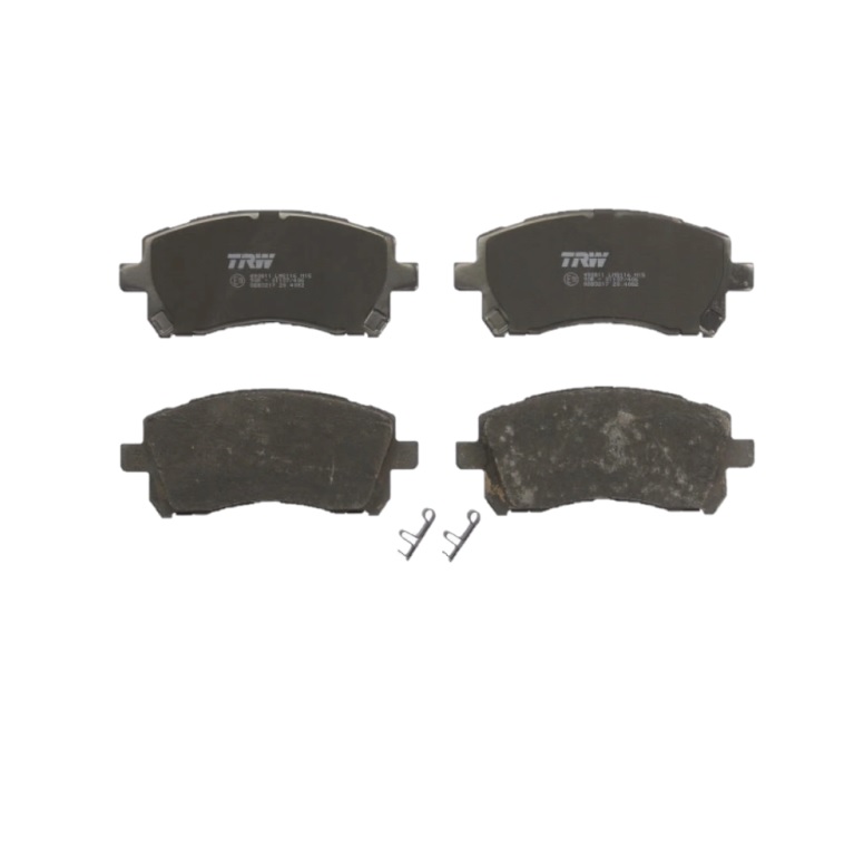 Set placute frana Trw GDB3217, parte montare : punte fata