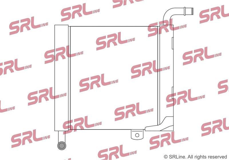 Radiator Jaguar F-Pace 16-; Land Rover Range Rover Velar 17-, motor: 2.0 d, 2.0 T, 3.0 V6 Supercharged, 5.0 V8 Supercharged, radiator auxiliar; partea stanga, 228x273x32, SRLine, miez si rezervor din aluminiu brazat, HK83-8D049AA; LR093756