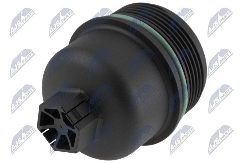 Capac, carcasa filtru ulei Maseratti Ghibli III 3.0 2013-, Levante 3.0 2016-, Quattroporte VI 3.0 2013-; 311401; NTY, aftermarket