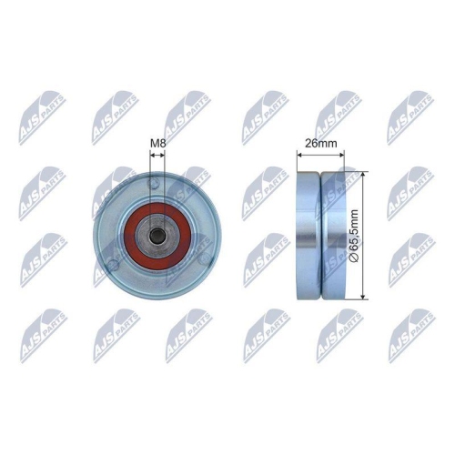 Rola intinzator curea transmisie Renault Avantime 2001-2003, Laguna, 1993-021, Laguna 2 2001-2007, 500253