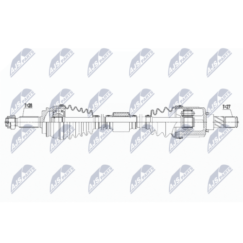 Planetara Mitsubishi Outlander 2.0, 2.4 2006-2012, Asx 1.8, 2.0 2010-, Lancer 1.8 2008-, Peugeot 4007 2.4 2007-, Dreapta, CV Automata CVt, 3815A108