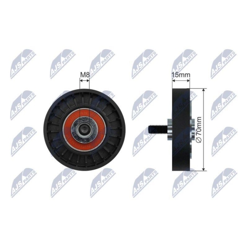 Rola intinzator curea transmisie Renault Clio 2 1.4, 1.6 1998-2005, Kangoo 1.4 1997-, 7700274218