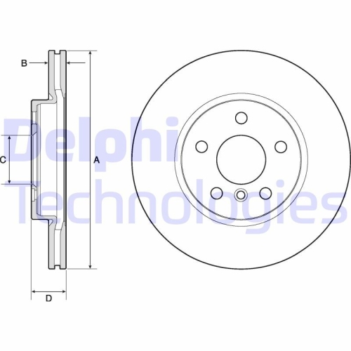 DELPHI Disc frana