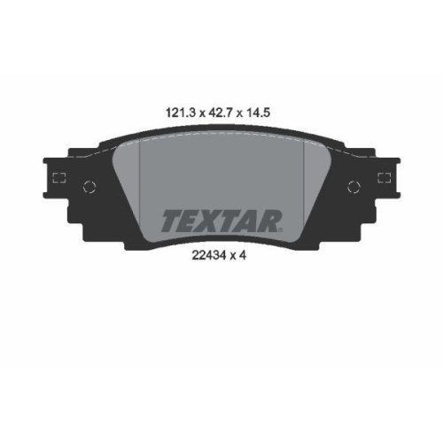 Placute frana Lexus Es ( Z10 A10 H10) 07.18-, Lbx (Mayh1) 09.23-, Rx ( L2) 10.15-, Ux ( Aa1 Ah1 Ma1) 10.18-; Toyota Camry ( V7 Va7 Vh7) 06.17-, C-Hr ( X1) 10.16-, C-Hr Van ( X1) 10.16-, Prius ( W6) 01.23-, Rav 4 5 ( A5 H5) 12.18-, Rav 4 5 Van ( A5 H5) 12.
