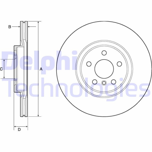 DELPHI Disc frana