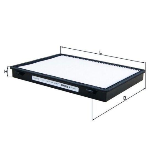 MAHLE Filtru, aer habitaclu