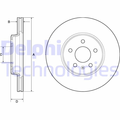 DELPHI Disc frana