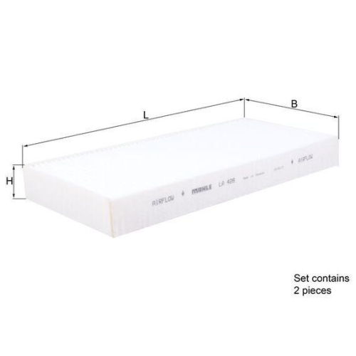 MAHLE Filtru, aer habitaclu