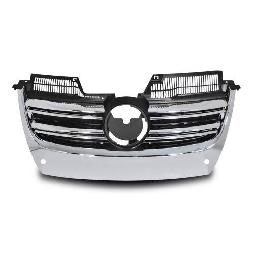 Grila radiator, masca fata Vw Jetta/Golf Combi, 09.2005-09.2010, parte montare centrala, cu gauri senzori parcare, 951405-5, Aftermarket