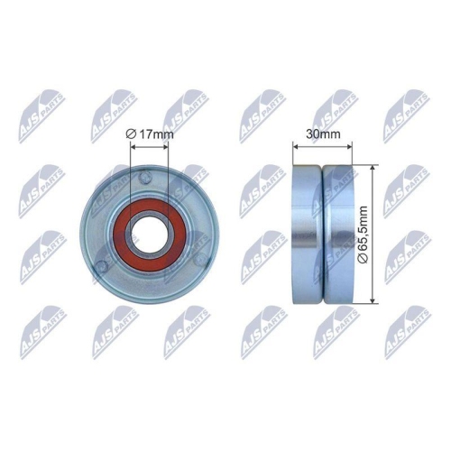 Rola intinzator curea transmisie Renault Megane Scenic Megane 2 1, 9dci 09.2003-, 301-00