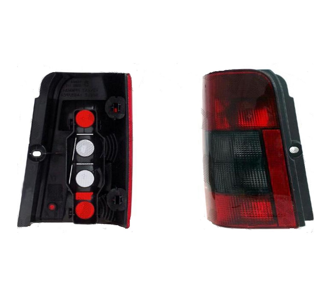 Stop spate lampa Citroen BERLINGO 1996-2008; Peugeot PARTNER (G_) 07.1996-03.2008, pentru modele cu 2 usi spate, fara suport becuri, TYC partea Stanga